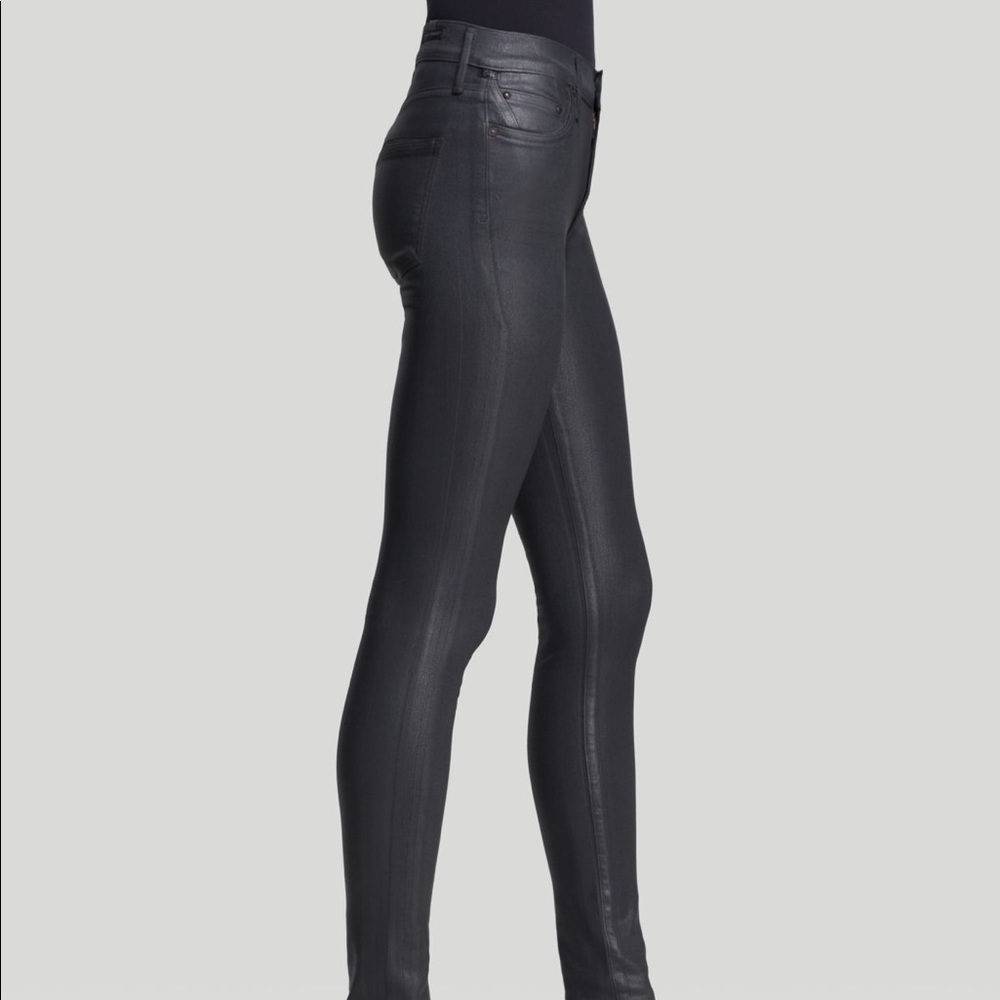 Leatherette skinny